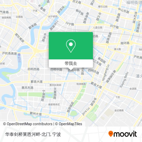 华泰剑桥莱恩河畔-北门地图