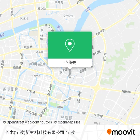 长木(宁波)新材料科技有限公司地图