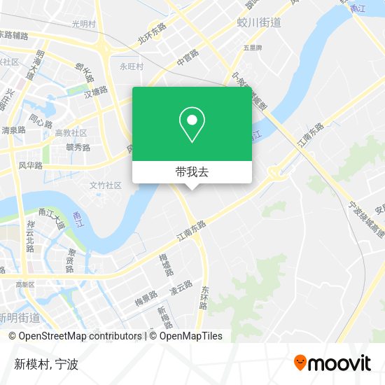 新模村地图