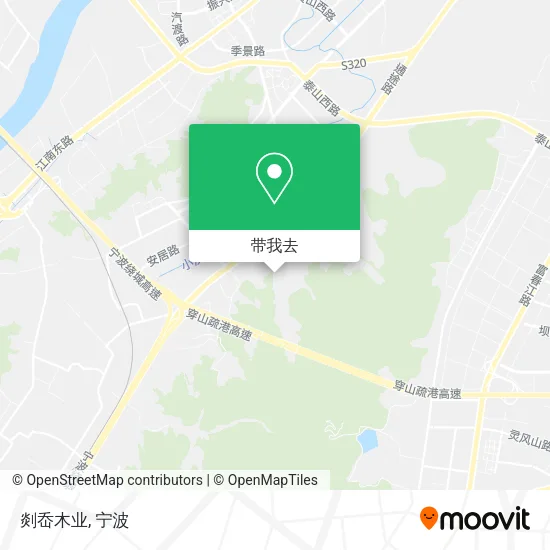 剡岙木业地图