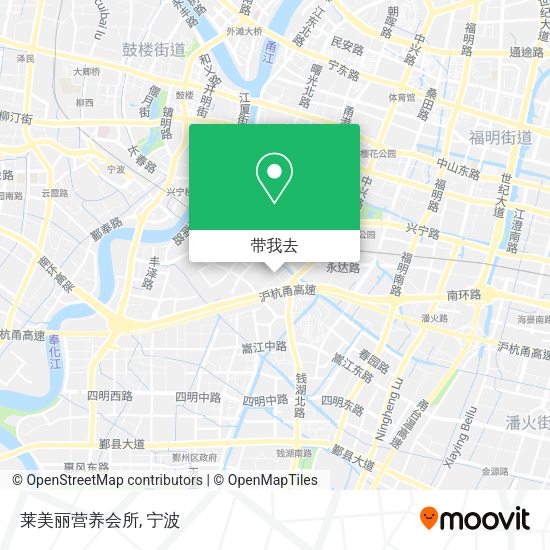 莱美丽营养会所地图