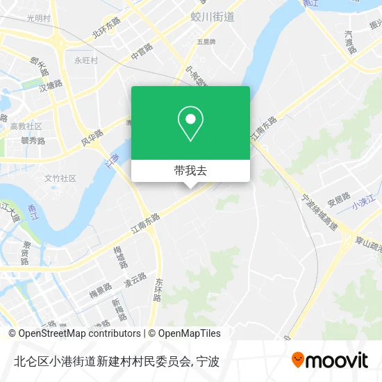 北仑区小港街道新建村村民委员会地图