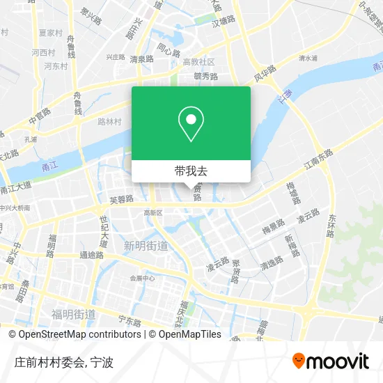 庄前村村委会地图