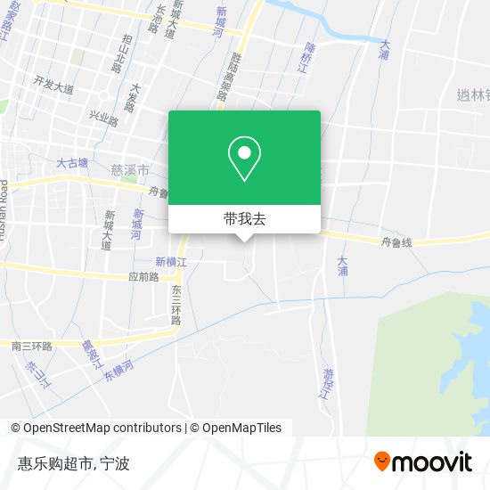 惠乐购超市地图