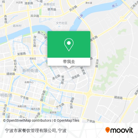 宁波市家餐饮管理有限公司地图
