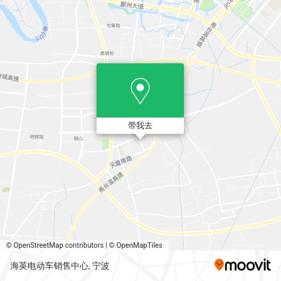 海英电动车销售中心地图