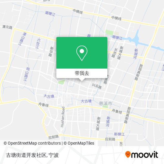 古塘街道开发社区地图
