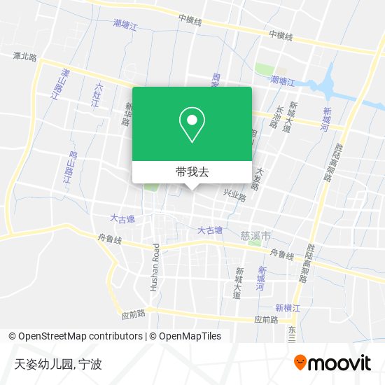 天姿幼儿园地图