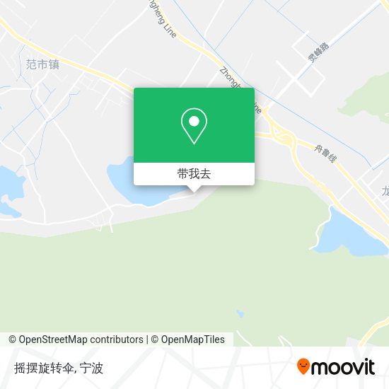 摇摆旋转伞地图