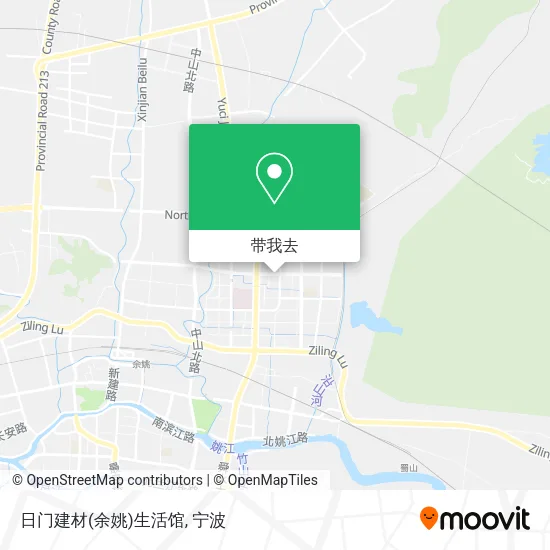 日门建材(余姚)生活馆地图