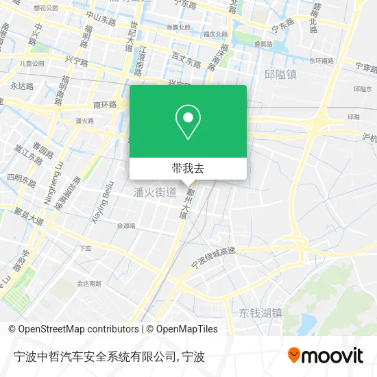 宁波中哲汽车安全系统有限公司地图