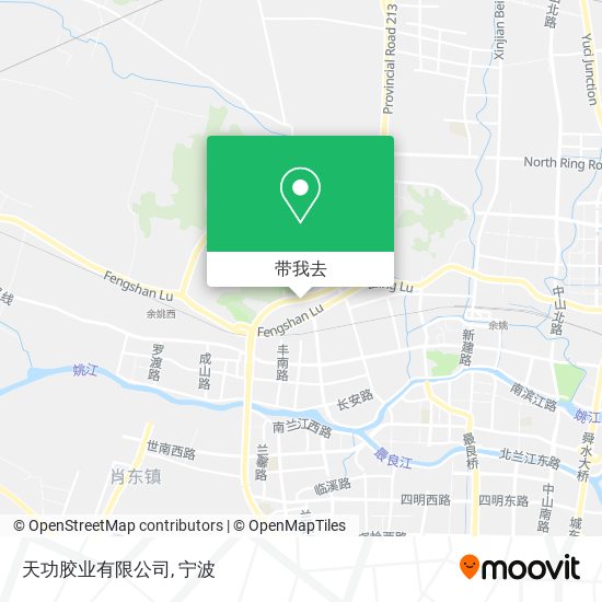 天功胶业有限公司地图