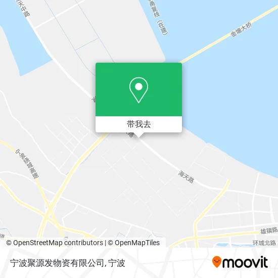 宁波聚源发物资有限公司地图