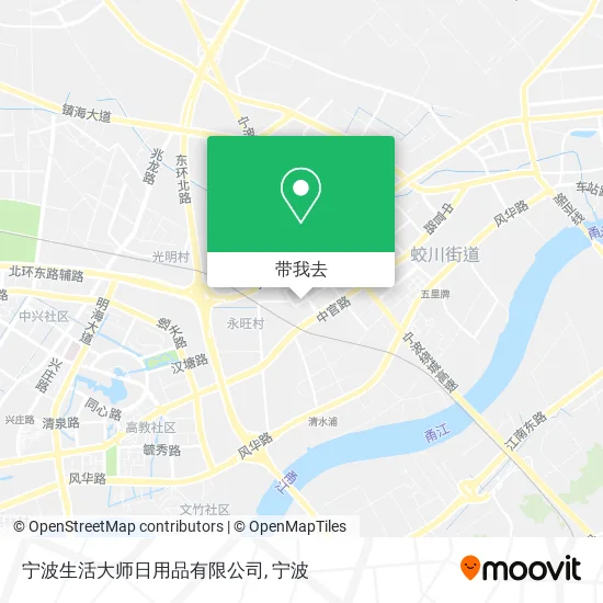 宁波生活大师日用品有限公司地图