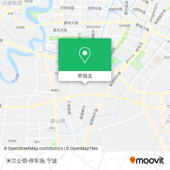 米兰公馆-停车场地图