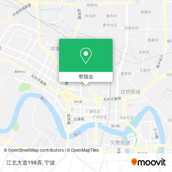 江北大道198弄地图