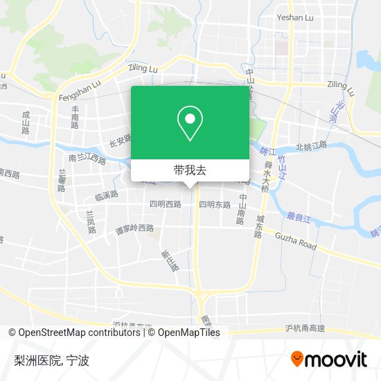 梨洲医院地图