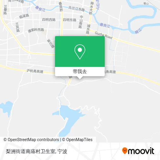 梨洲街道南庙村卫生室地图