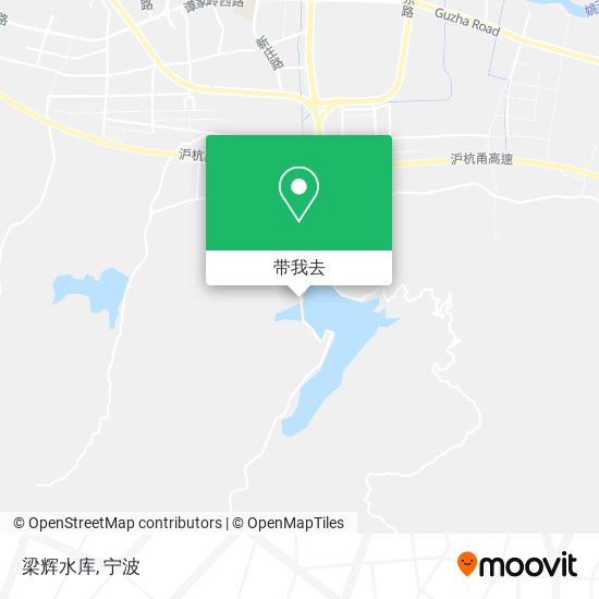 梁辉水库地图