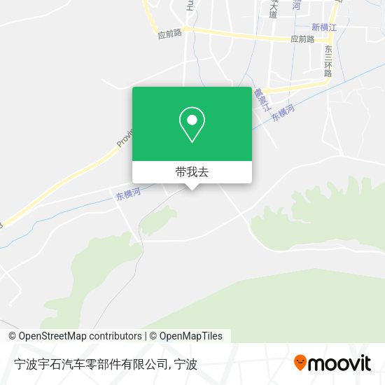 宁波宇石汽车零部件有限公司地图