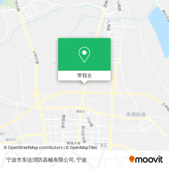 宁波市东达消防器械有限公司地图