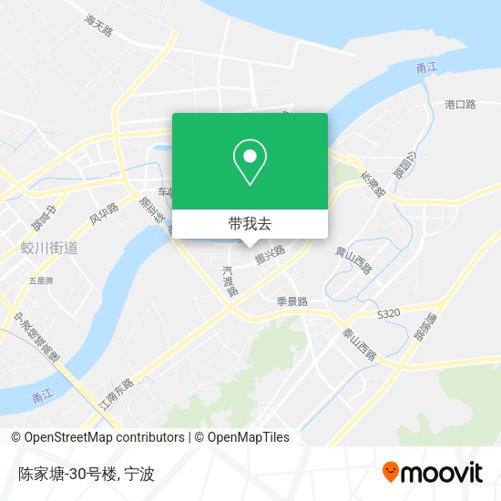 陈家塘-30号楼地图