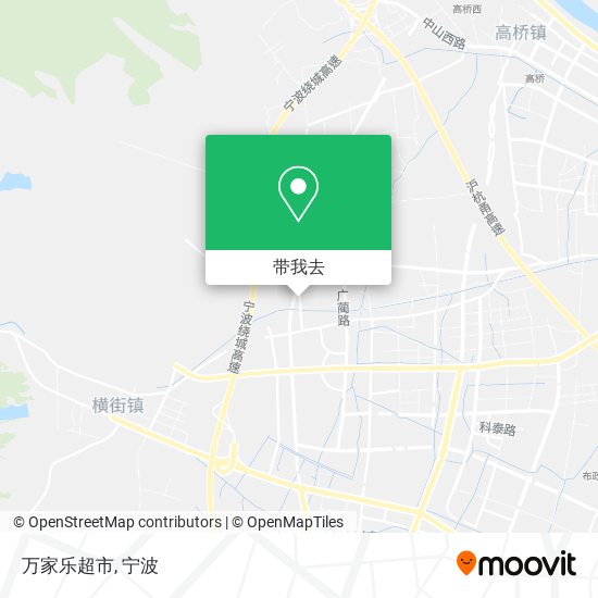 万家乐超市地图