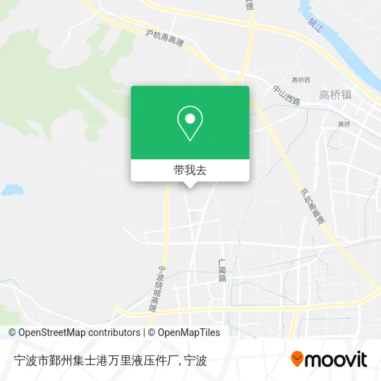 宁波市鄞州集士港万里液压件厂地图