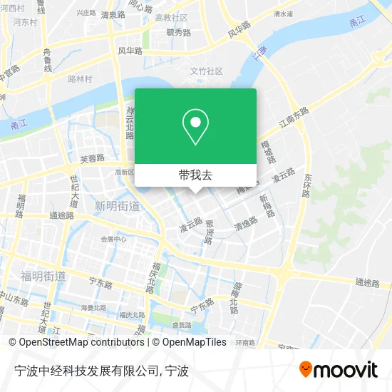 宁波中经科技发展有限公司地图