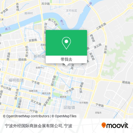 宁波外经国际商旅会展有限公司地图