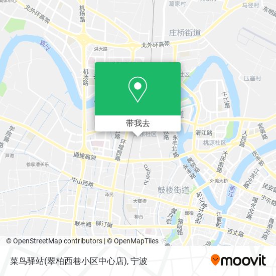 菜鸟驿站(翠柏西巷小区中心店)地图