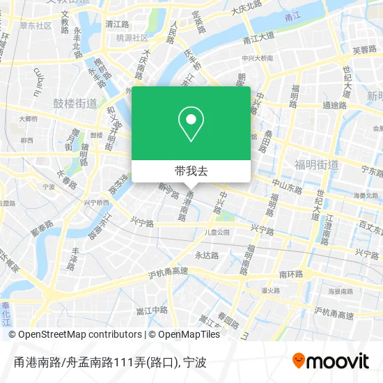 甬港南路/舟孟南路111弄(路口)地图