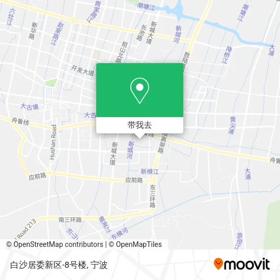 白沙居委新区-8号楼地图