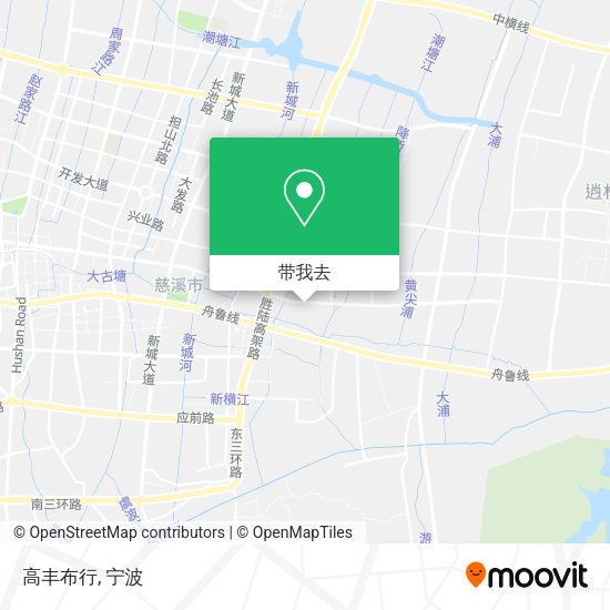 高丰布行地图