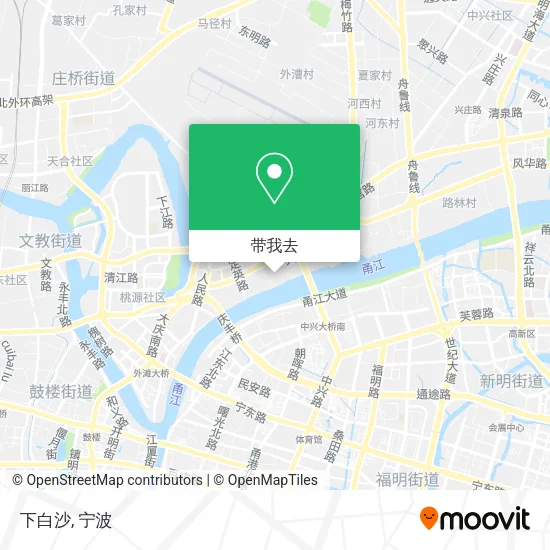 下白沙地图