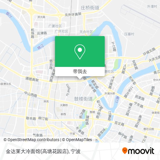 金达莱大冷面馆(高塘花园店)地图