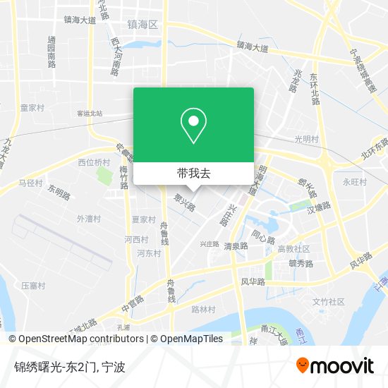 锦绣曙光-东2门地图