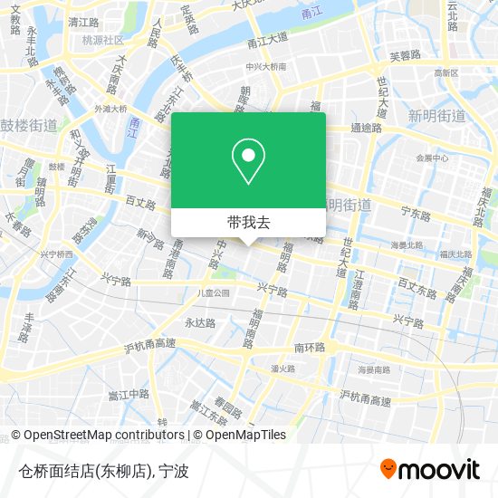 仓桥面结店(东柳店)地图