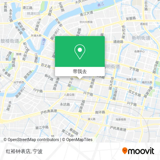 红裕钟表店地图
