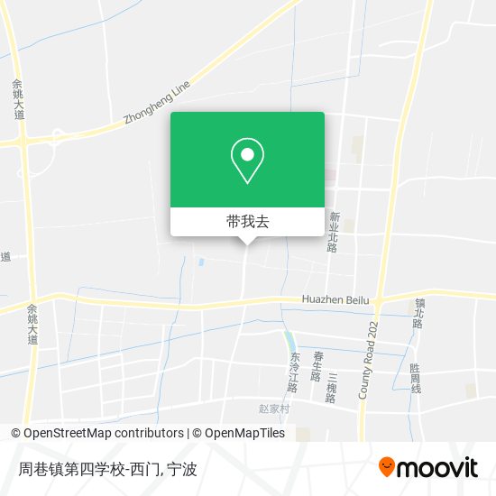 周巷镇第四学校-西门地图