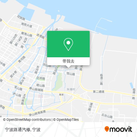 宁波路通汽修地图
