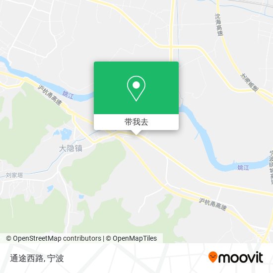 通途西路地图