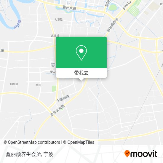 鑫丽颜养生会所地图