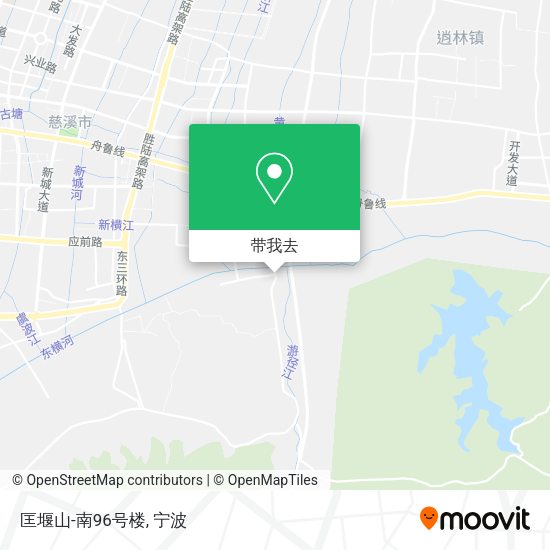 匡堰山-南96号楼地图