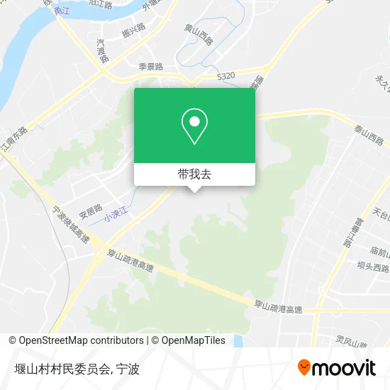 堰山村村民委员会地图