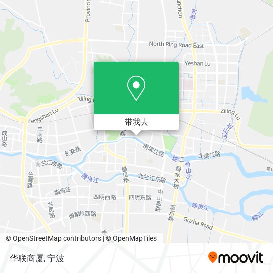 华联商厦地图