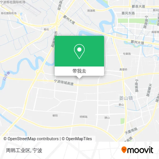 周韩工业区地图