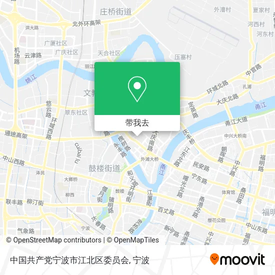 中国共产党宁波市江北区委员会地图