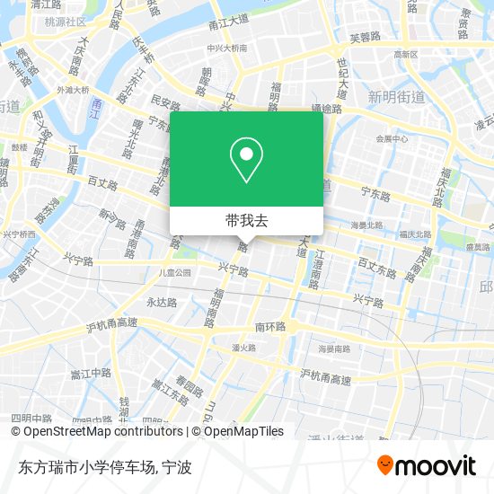 东方瑞市小学停车场地图