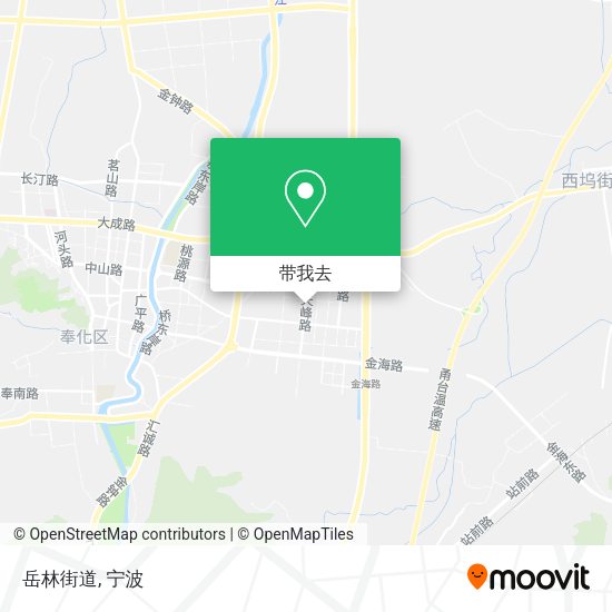 岳林街道地图